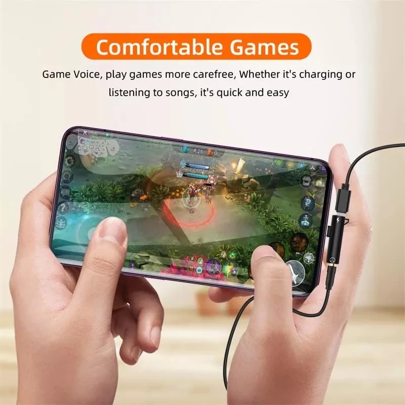 2 In1 Adapter Splitter For iPh - огляд і ціна Wired Earphone Lightning