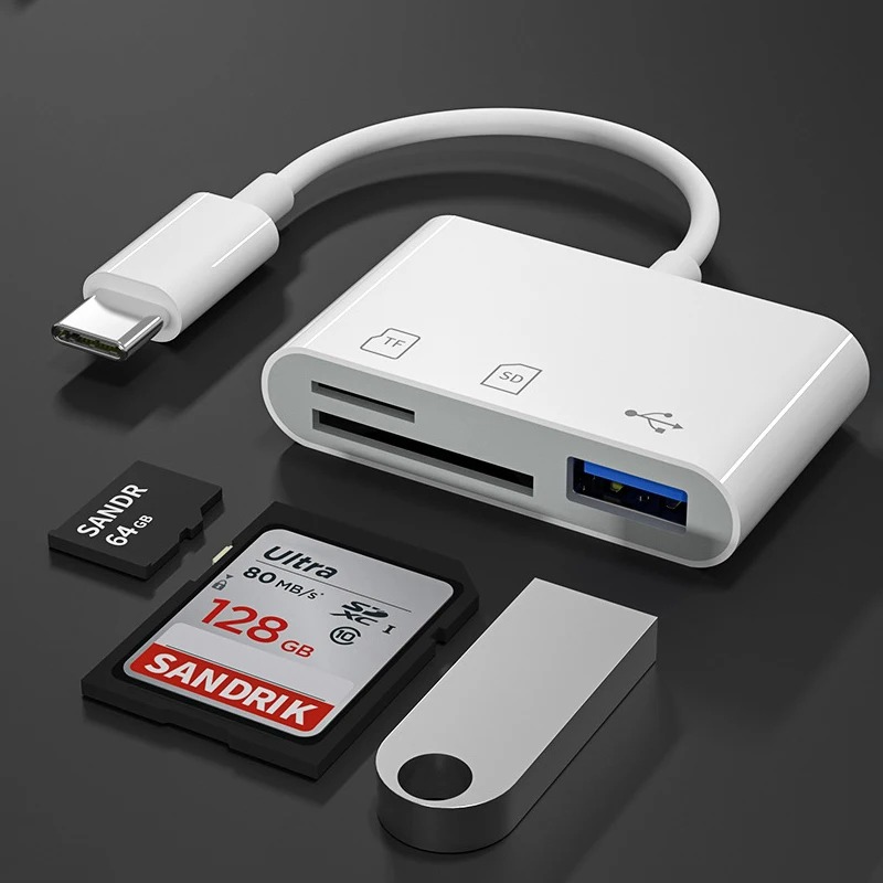3 In 1 Type-c To USB C A OTG A - огляд і ціна Usb Hub Type C
