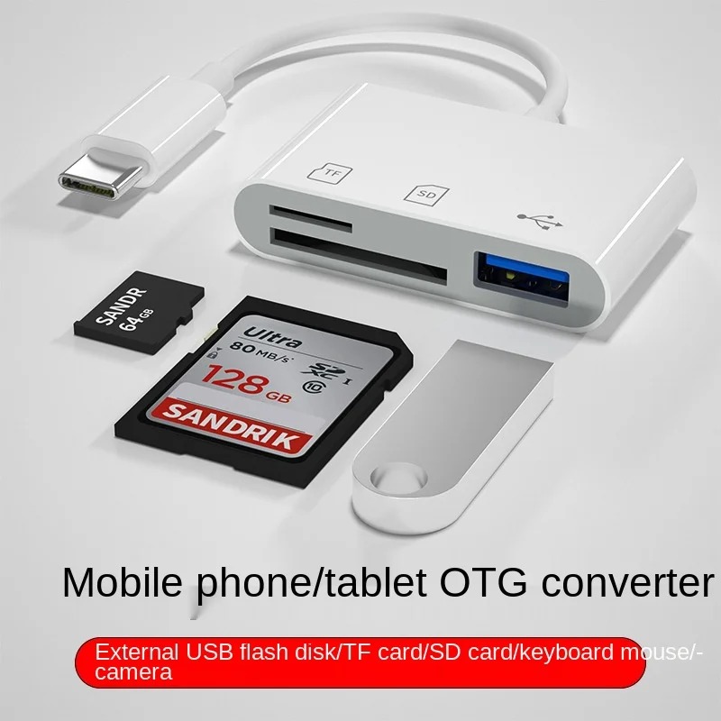 3 In 1 Type-c To USB C A OTG A - огляд і ціна Usb Hub Type C