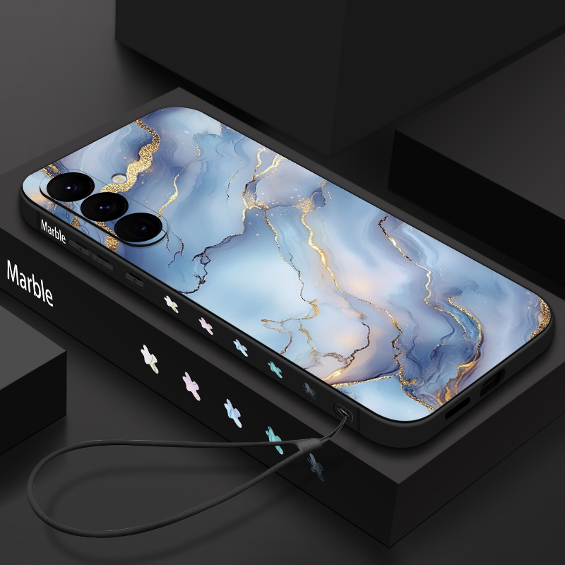Marble Print Soft TPU Lanyard  - огляд і ціна Samsung Galaxy A55